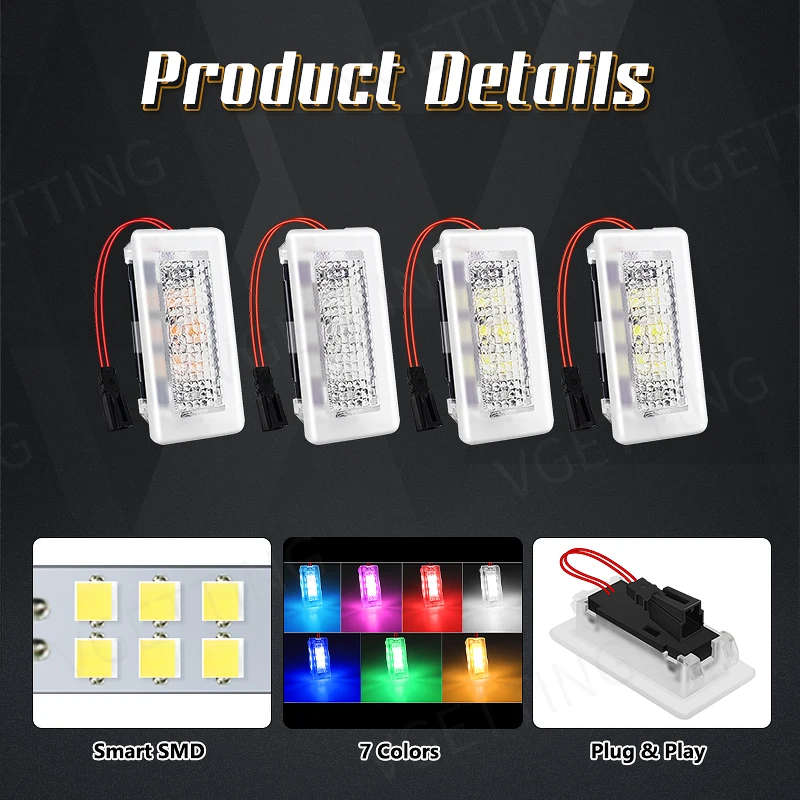 LED Foot-Well Lights For Tesla - Wellness X reseña y precio