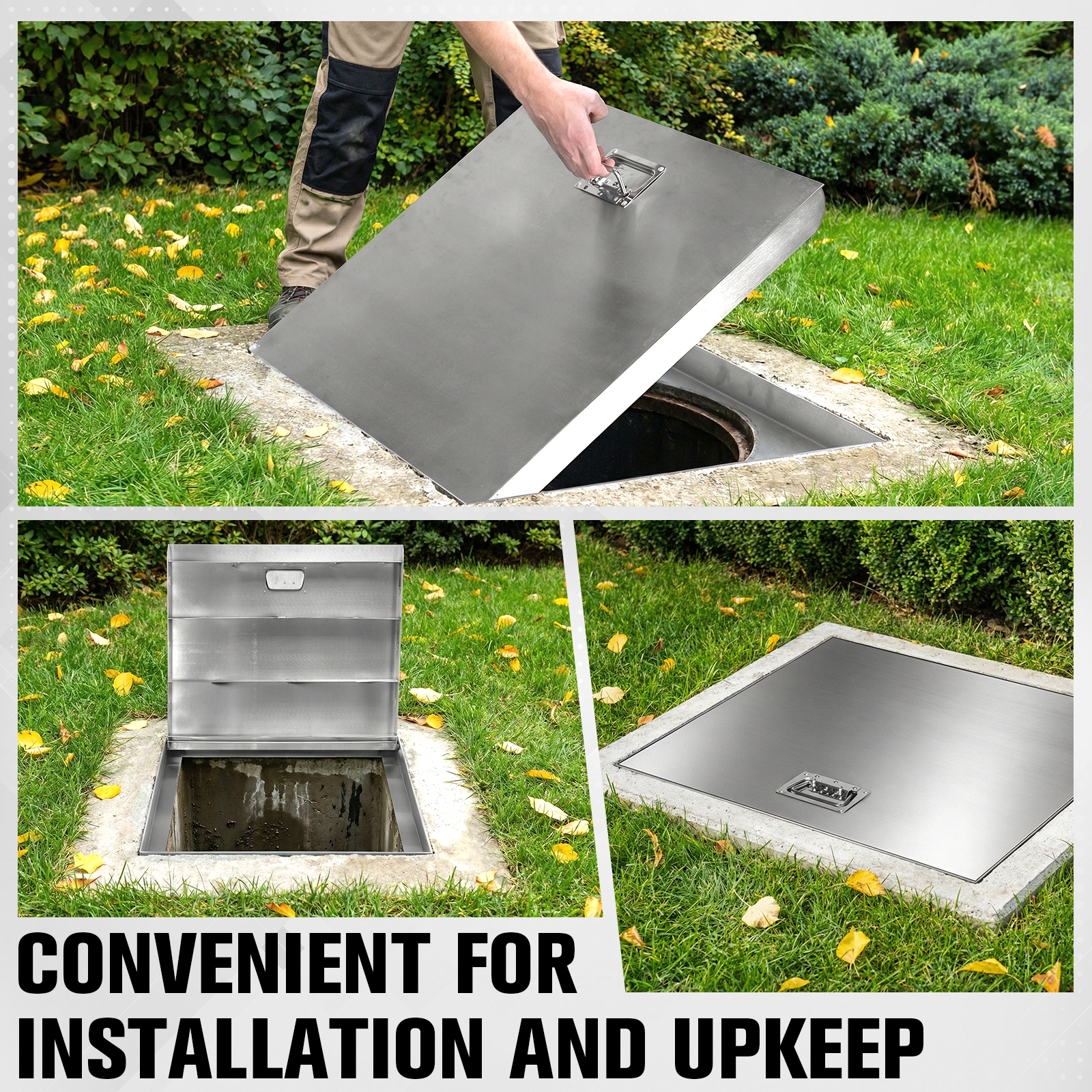 Stainless Steel Manhole Cover  - Wellness X reseña y precio