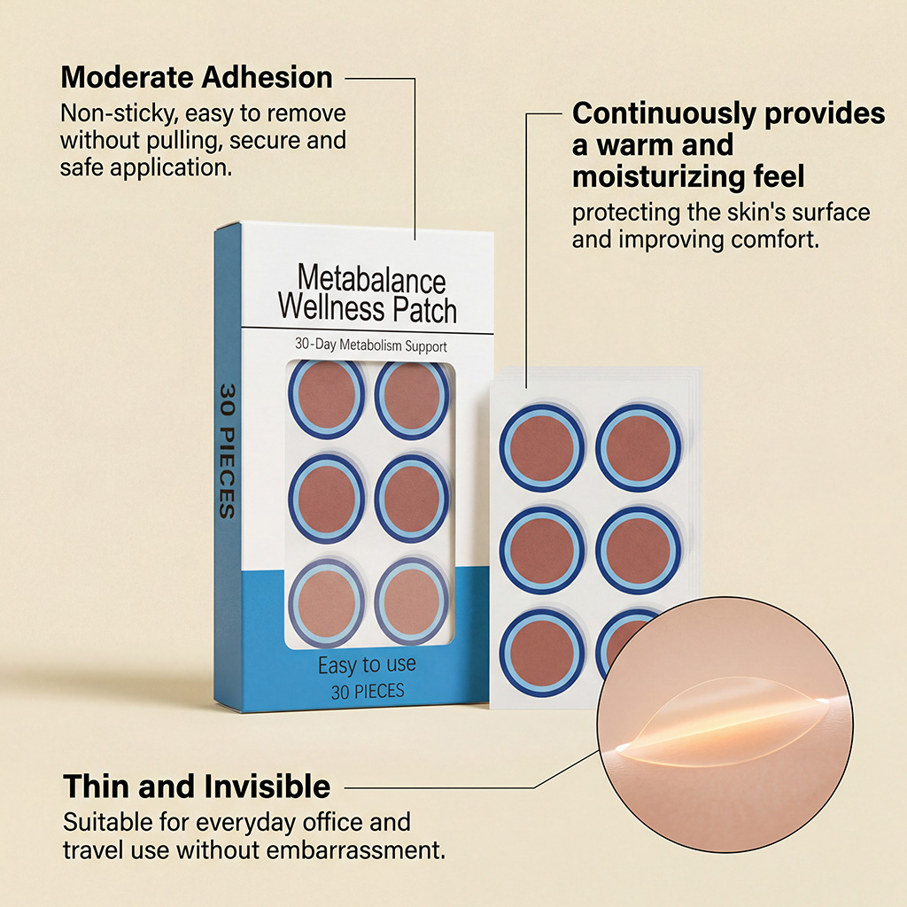 Body Care Patches Help Regulat - Herbal Wellness Healthcare reseña y precio