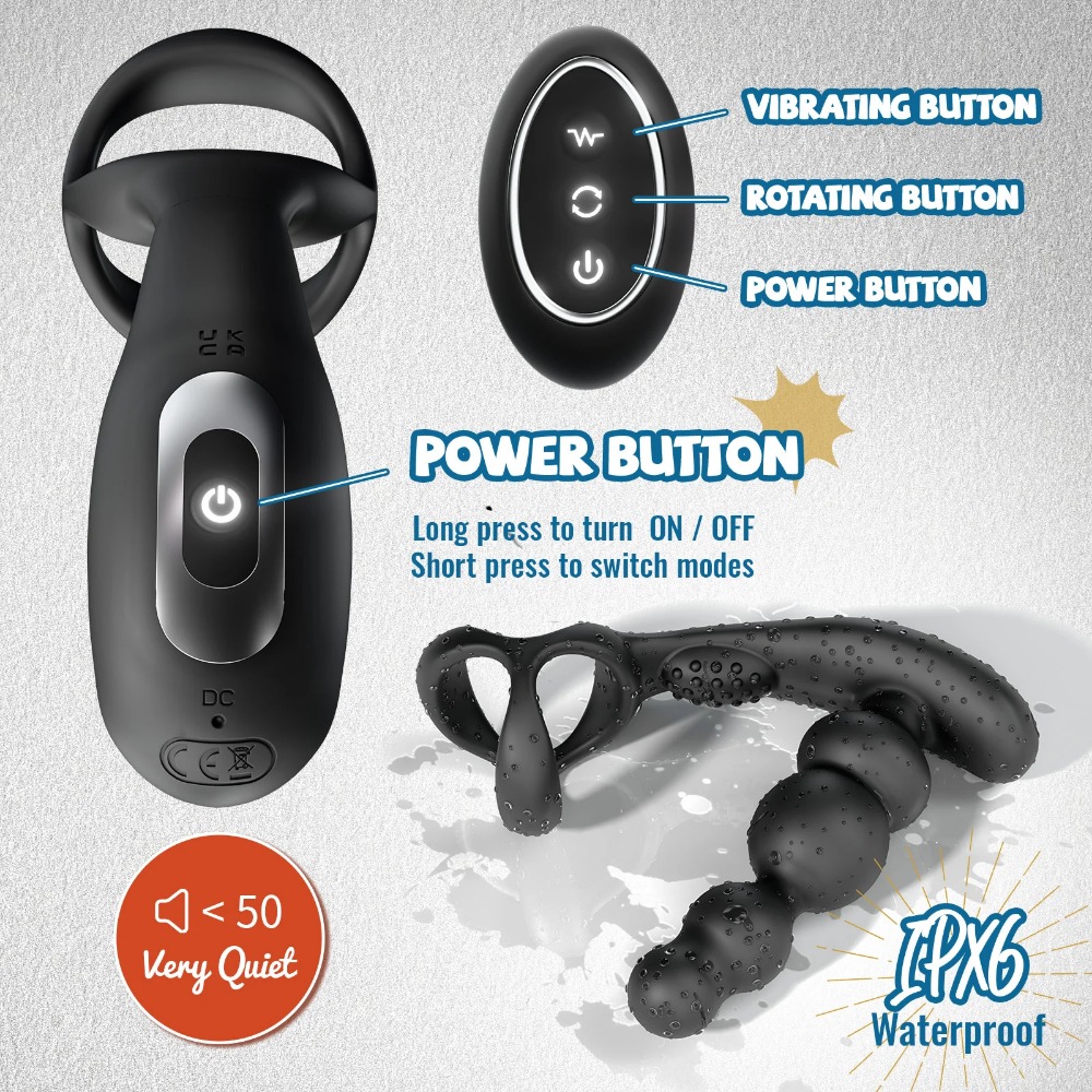 Male Prostate Massager Vibrato - Wellness X reseña y precio