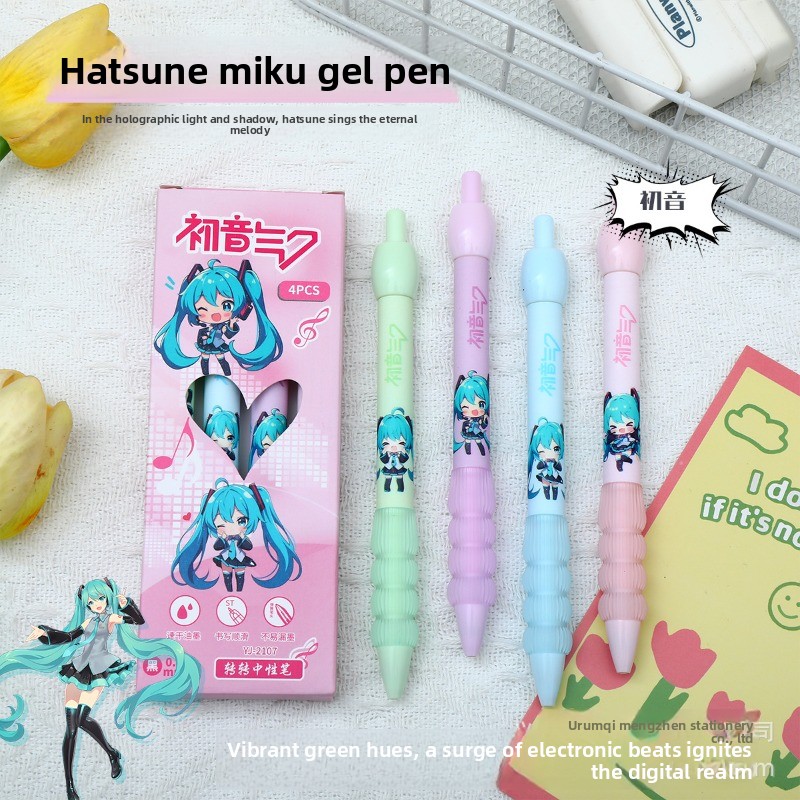 Kawaii Hatsune Miku Gel Pen Cu - Wellness X reseña y precio