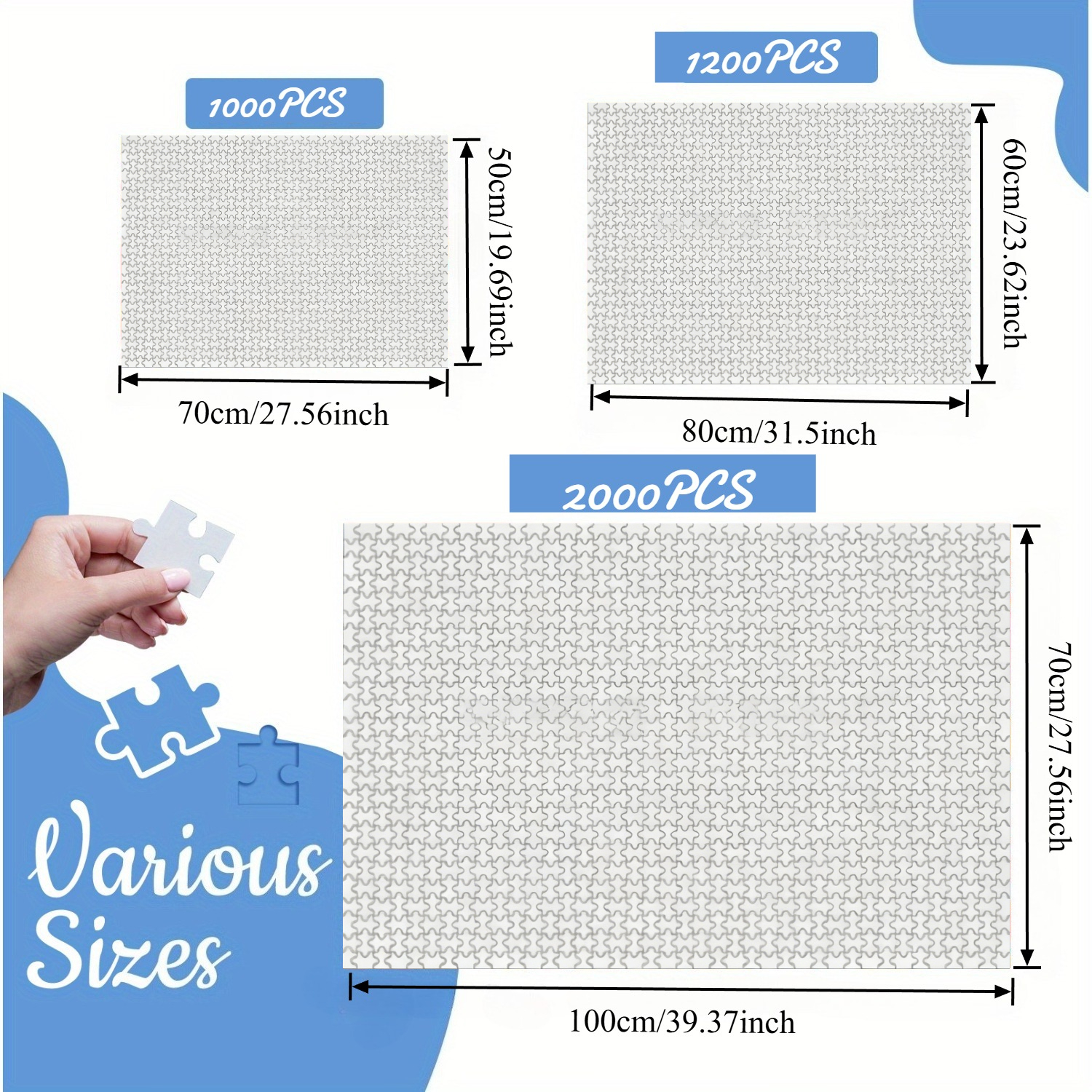 500/1000/1200/2000PCS Puzzle M - Herbal Wallpaper reseña y precio