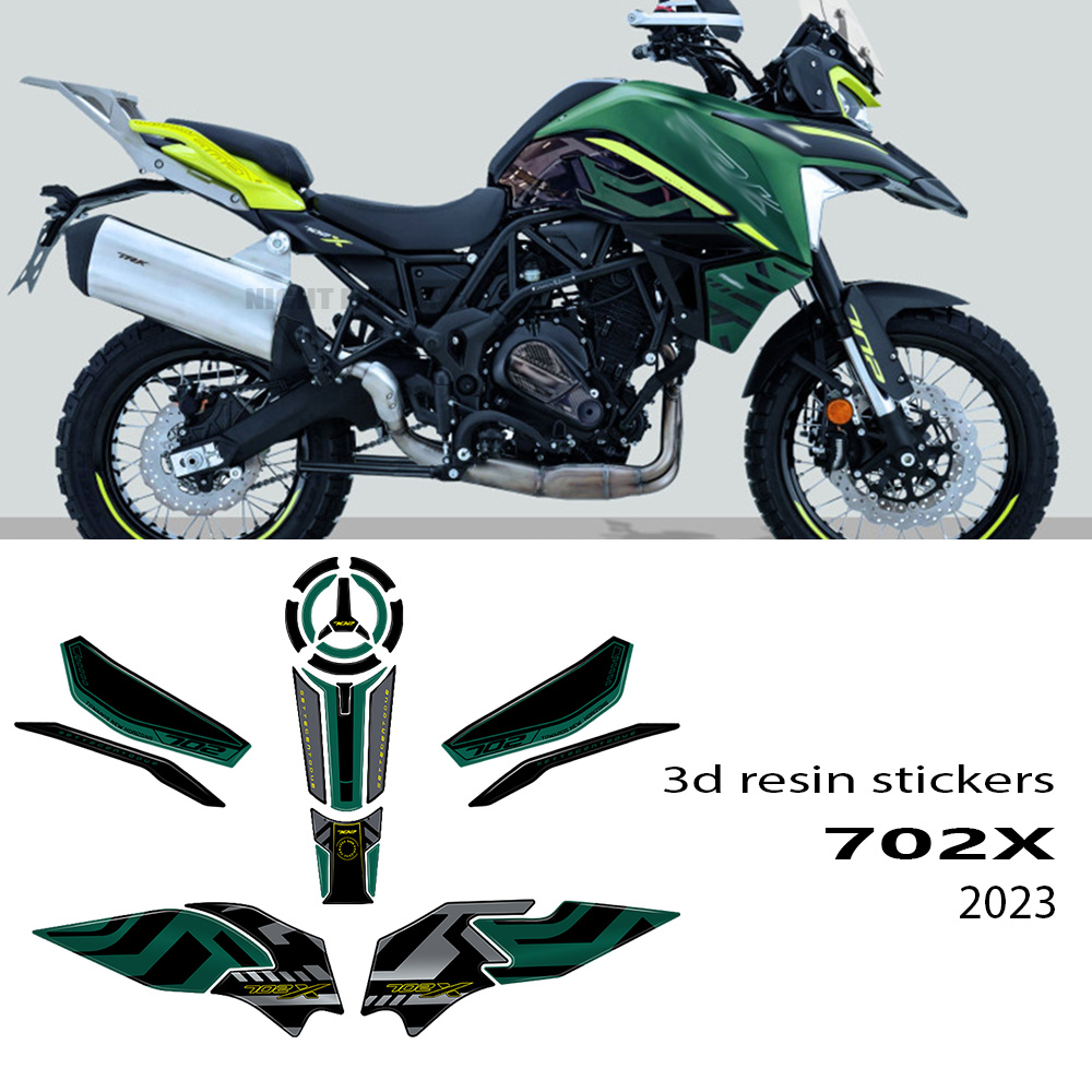 3D Sticker Trk702x Motorcycle  - Wellness X reseña y precio